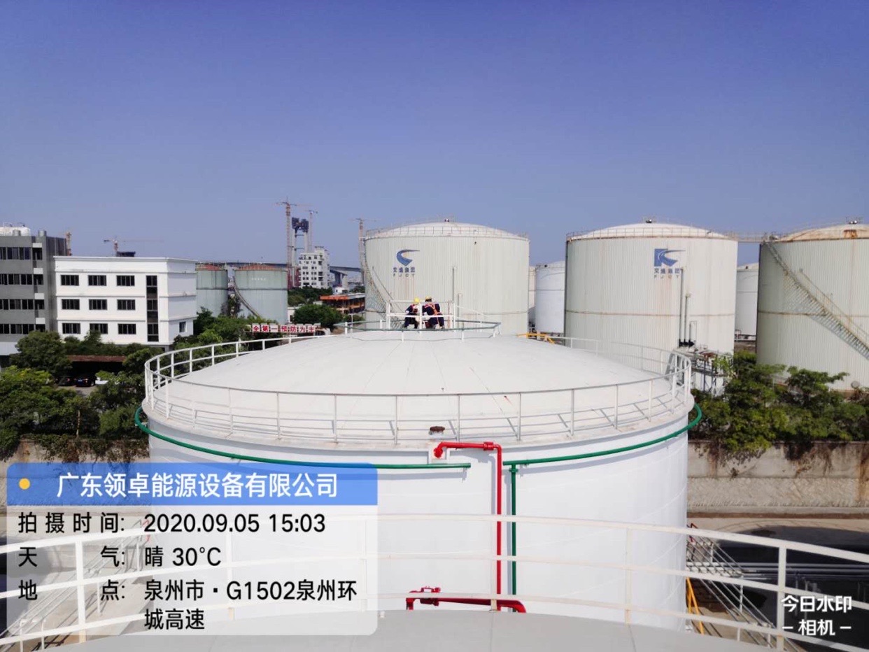 中海油南安油庫(kù)防腐工程